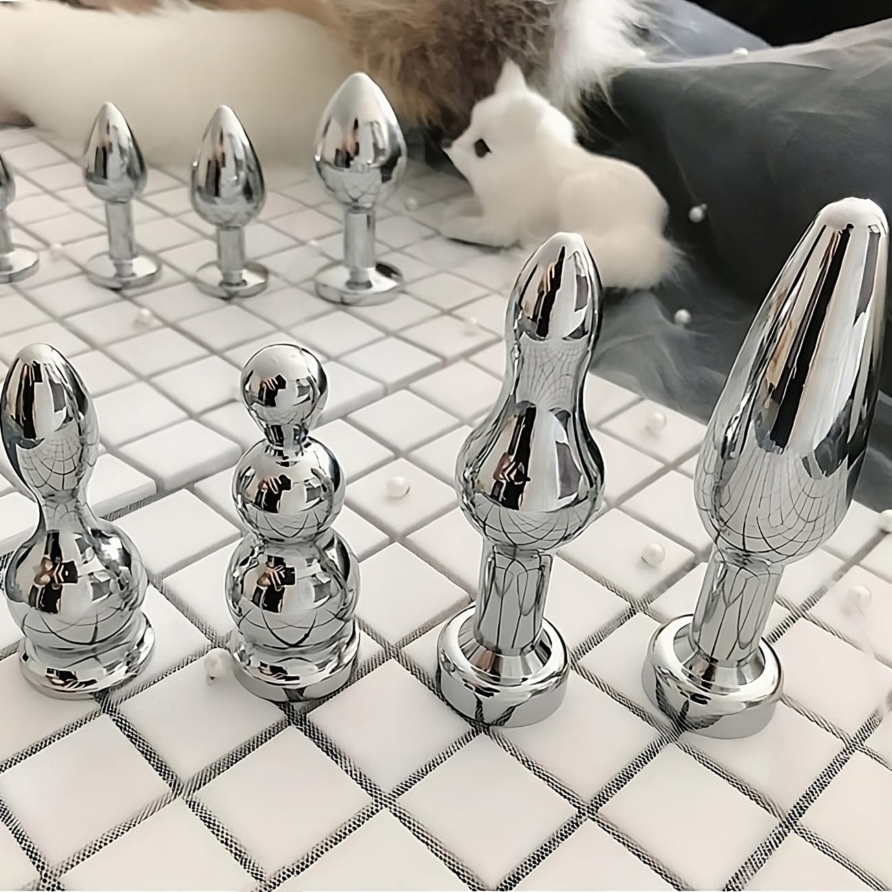 Detachable Butt Plugs for Tails (Plug Only) - Silicone & Stainless Ste OhMyBP Detachable Butt Plugs for Tails (Plug Only) - Silicone & Stainless Ste OhMyBP