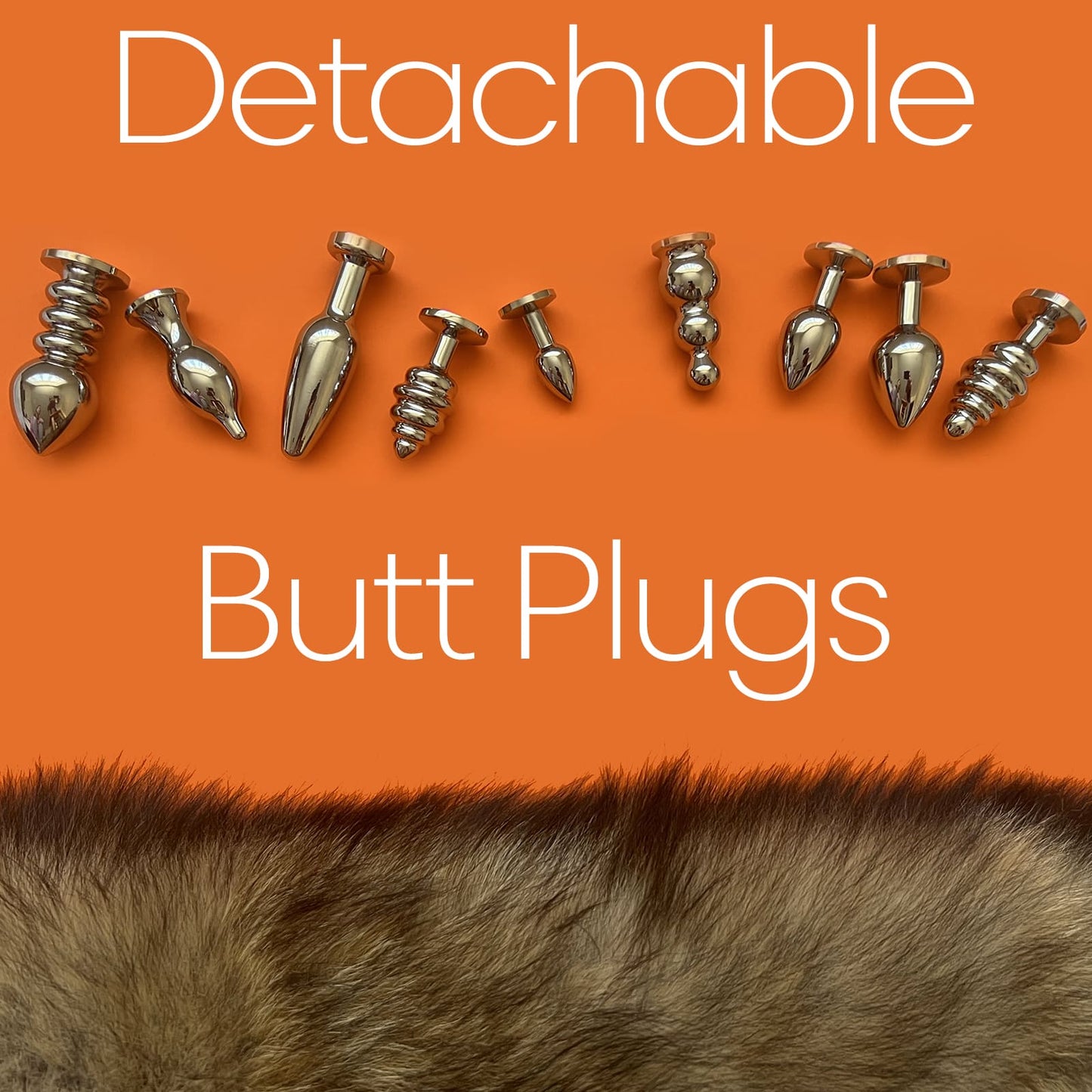 Detachable Butt Plugs for tails