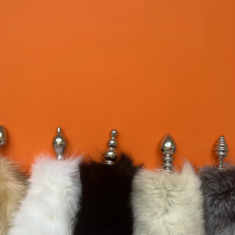 All Tail Butt Plugs from Faux and Real Fur (Cat, Fox, Wolf, Bunny tail plugs)