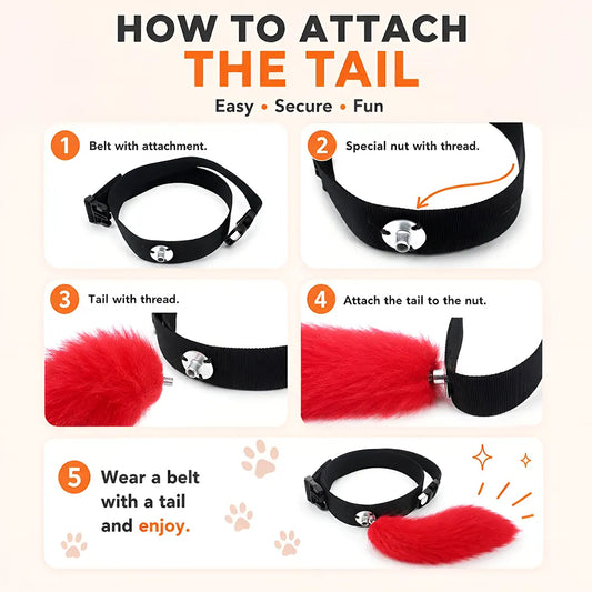 Adjustable Tail Belt with Detachable Mount | OhMyBP