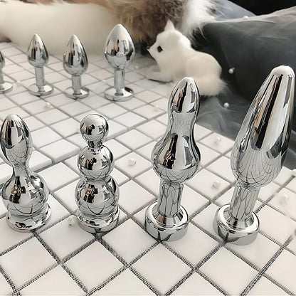 Detachable Butt Plugs for Tails (Plug Only) - Silicone & Stainless Ste OhMyBP Detachable Butt Plugs for Tails (Plug Only) - Silicone & Stainless Ste OhMyBP