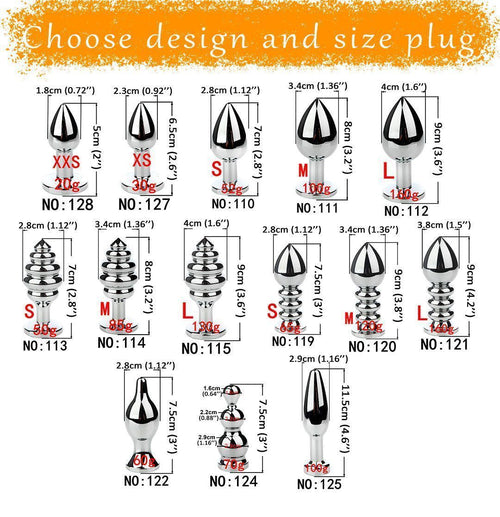 Detachable butt plugs for tails OhMyBP